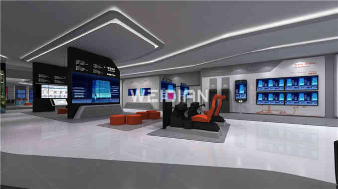 佳都科技企業(yè)深圳展廳裝飾設(shè)計(jì)