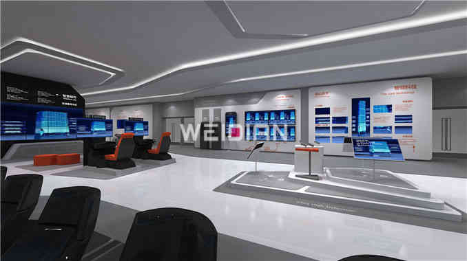 佳都科技企業(yè)深圳展廳裝飾設(shè)計(jì)