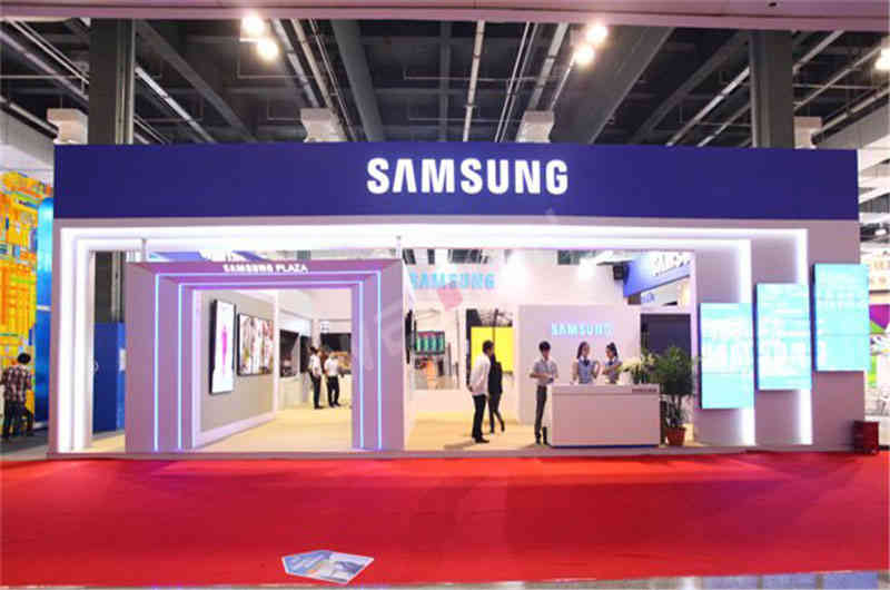 三星廣州展臺設計搭建