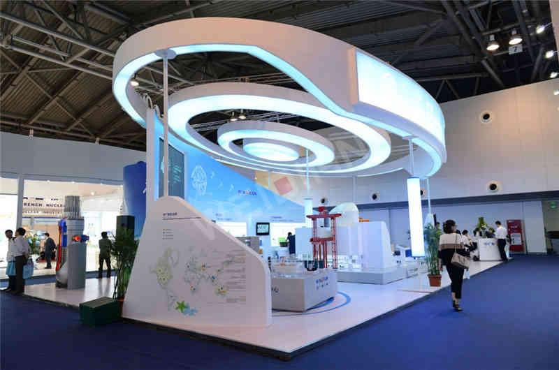 中廣核廣州展臺(tái)設(shè)計(jì)搭建